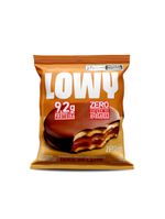 Biscoito Recheado Coberto Doce De Leite Lowy 50g