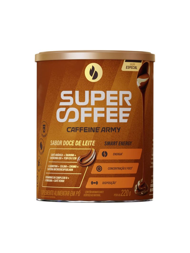 Supercoffee 3.0 Doce De Leite Caffeine Army 220g
