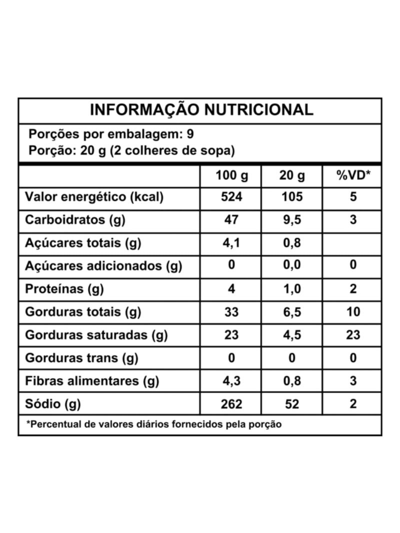 Cream Avelã Fehe 200g