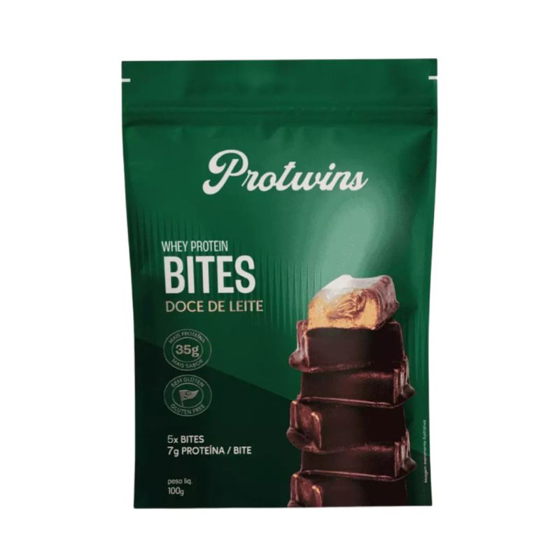 Whey Protein Bites Doce de Leite Protwins 100g