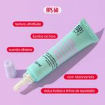 Creme Para Olhos Ollie  Antioxidante FPS 60 - 15ml