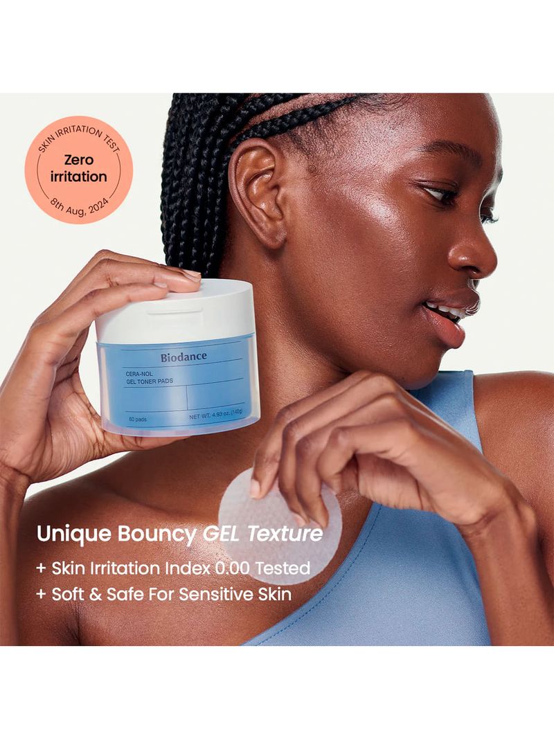 Biodance Cera-nol Toner - Pads Tonificantes Faciais 60un