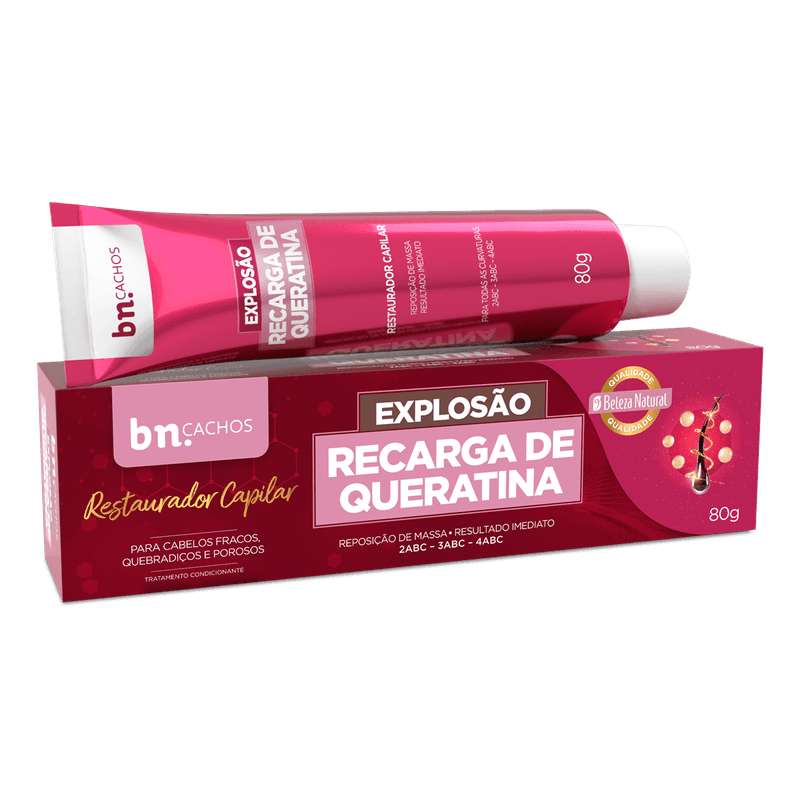 Explosão Recarga de Queratina 80g