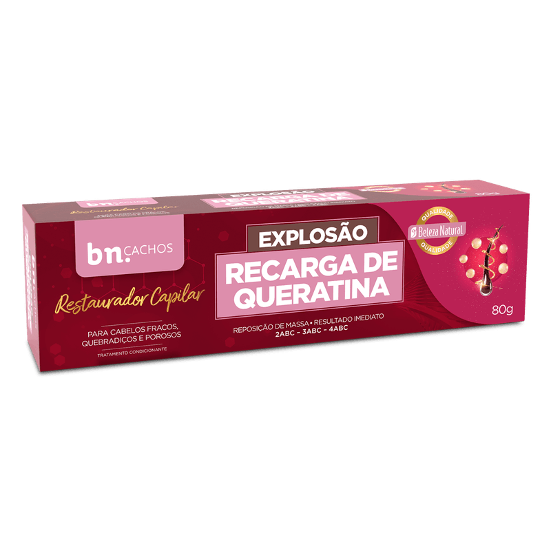 Explosão Recarga de Queratina 80g