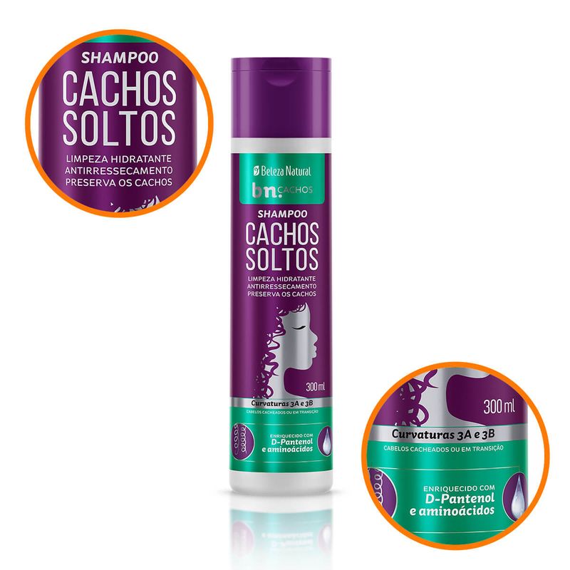 Shampoo Cachos Soltos 300ml