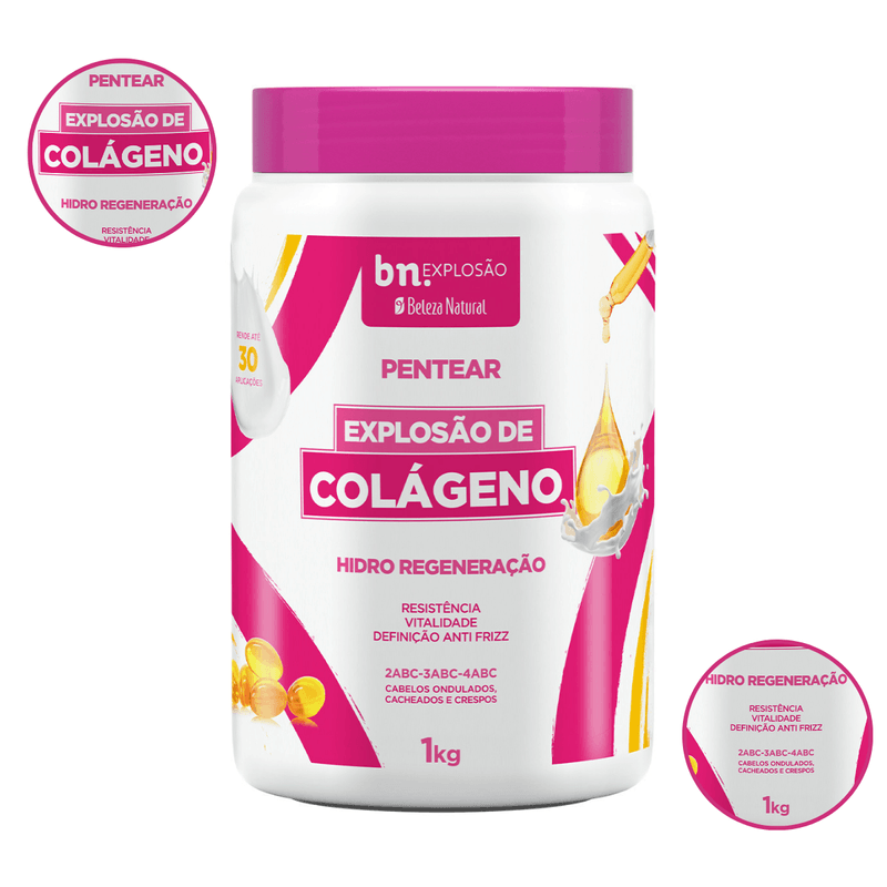 Creme de Pentear Explosão de Colágeno 1Kg