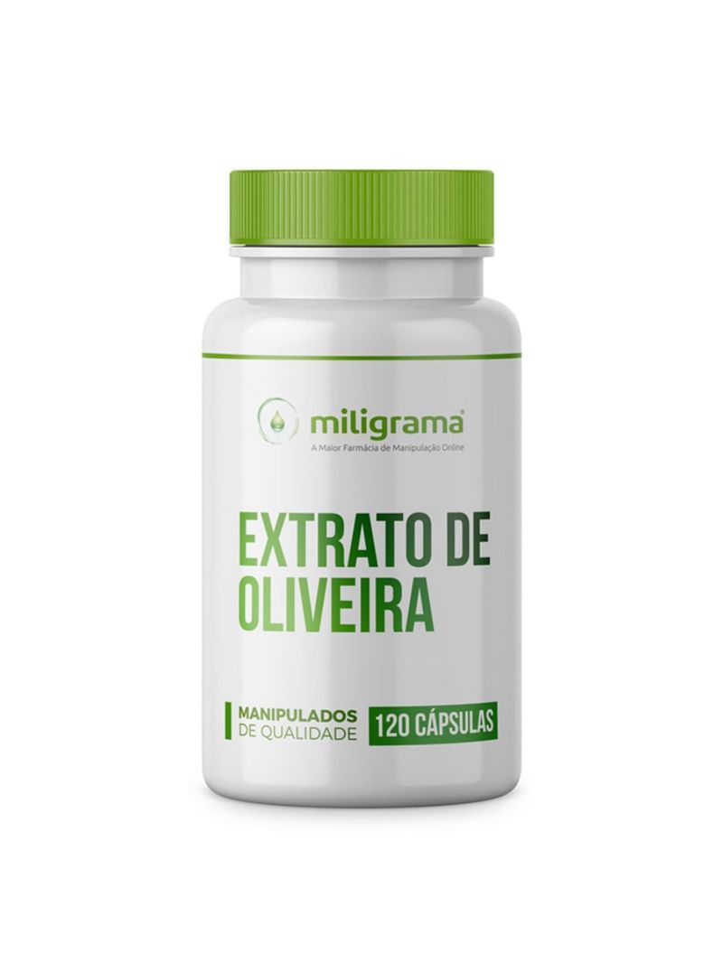 Extrato de Oliveira 400mg 120 Cápsulas