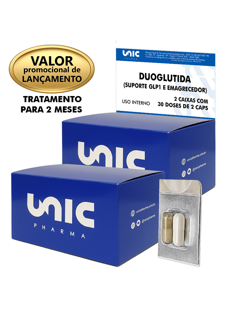 Duoglutida Kit com 2 caixas (Suporte às canetinhas emagrecedoras)