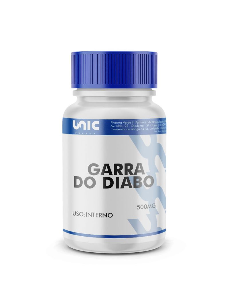 Garra do diabo 500mg 120 Cápsulas