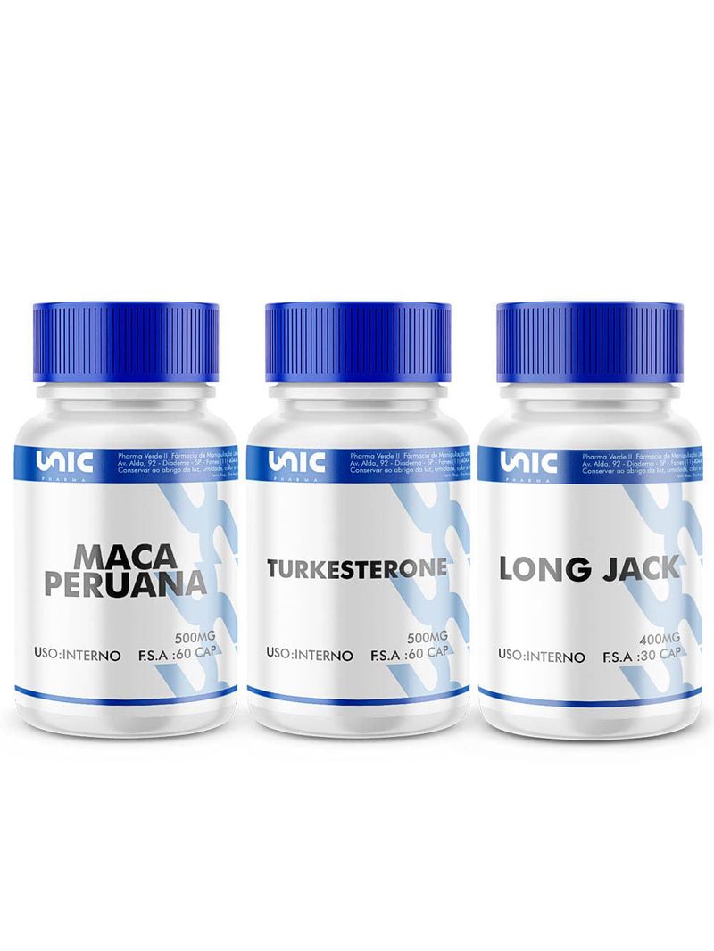 Kit Afrodisíaco Natural - 500Mg