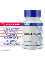 Goma Guar 500mg 120 Cápsulas