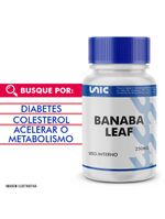 Banaba Leaf (Lagerstroemia Speciosa) 250mg 60 Cápsulas