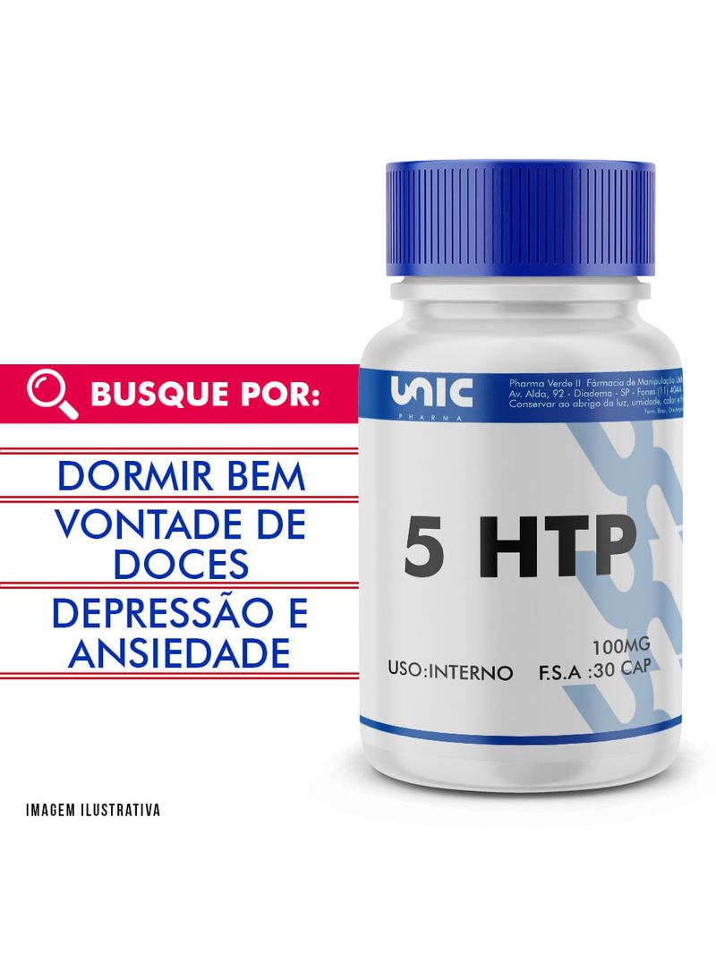 5 htp - 100mg 30Cps