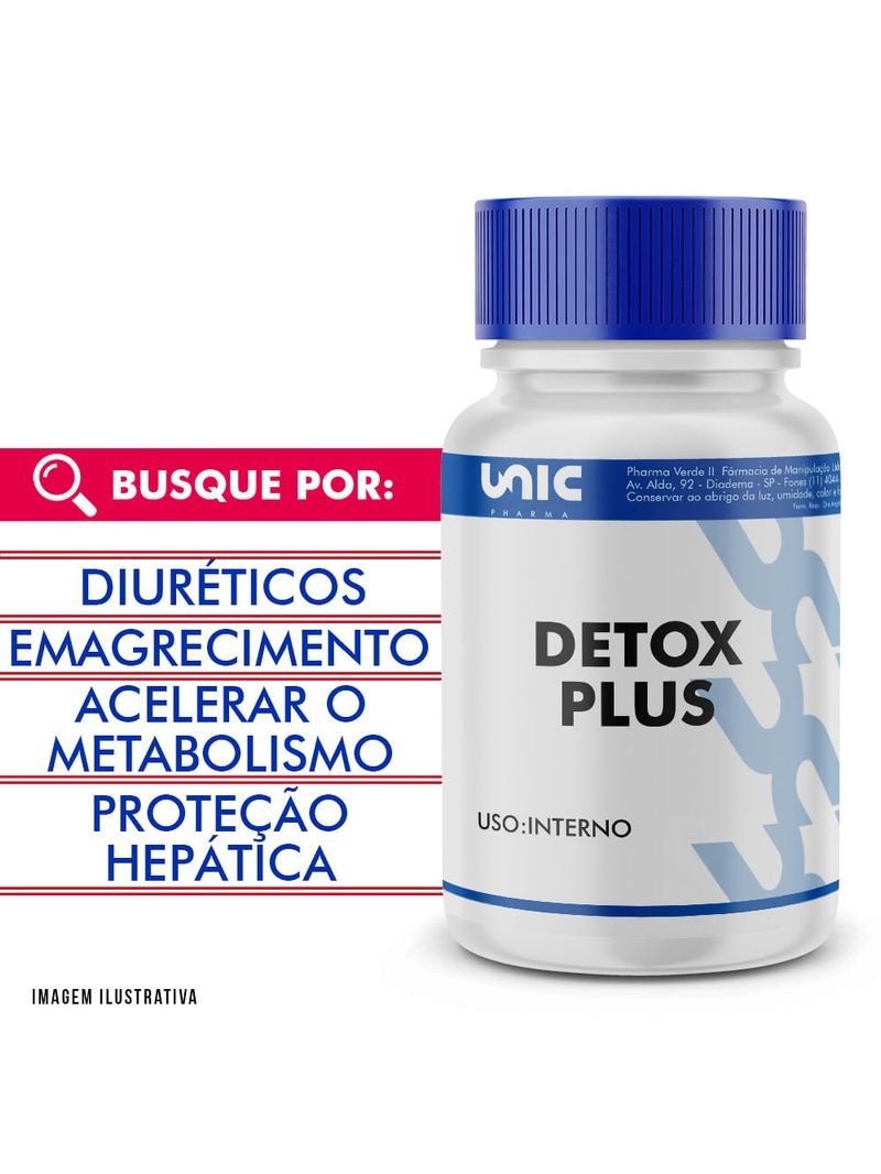 Detox Plus 90 Cápsulas