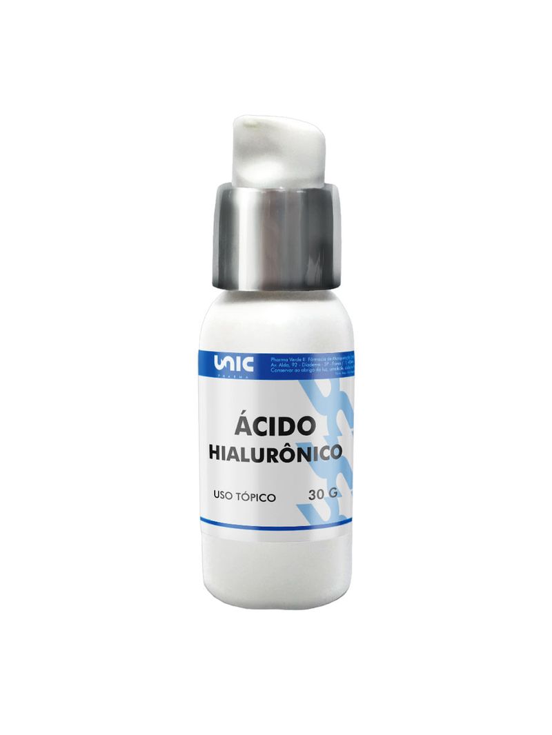 Ácido Hialurônico 1% -Embalagem Premium - 30Gr