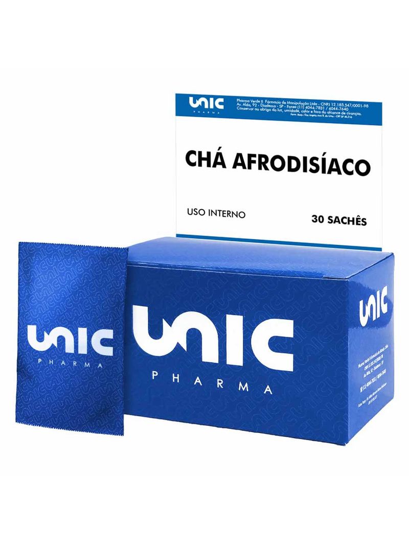 Chá Afrodisíaco (Estimulante Sexual ) - 30 Sachês