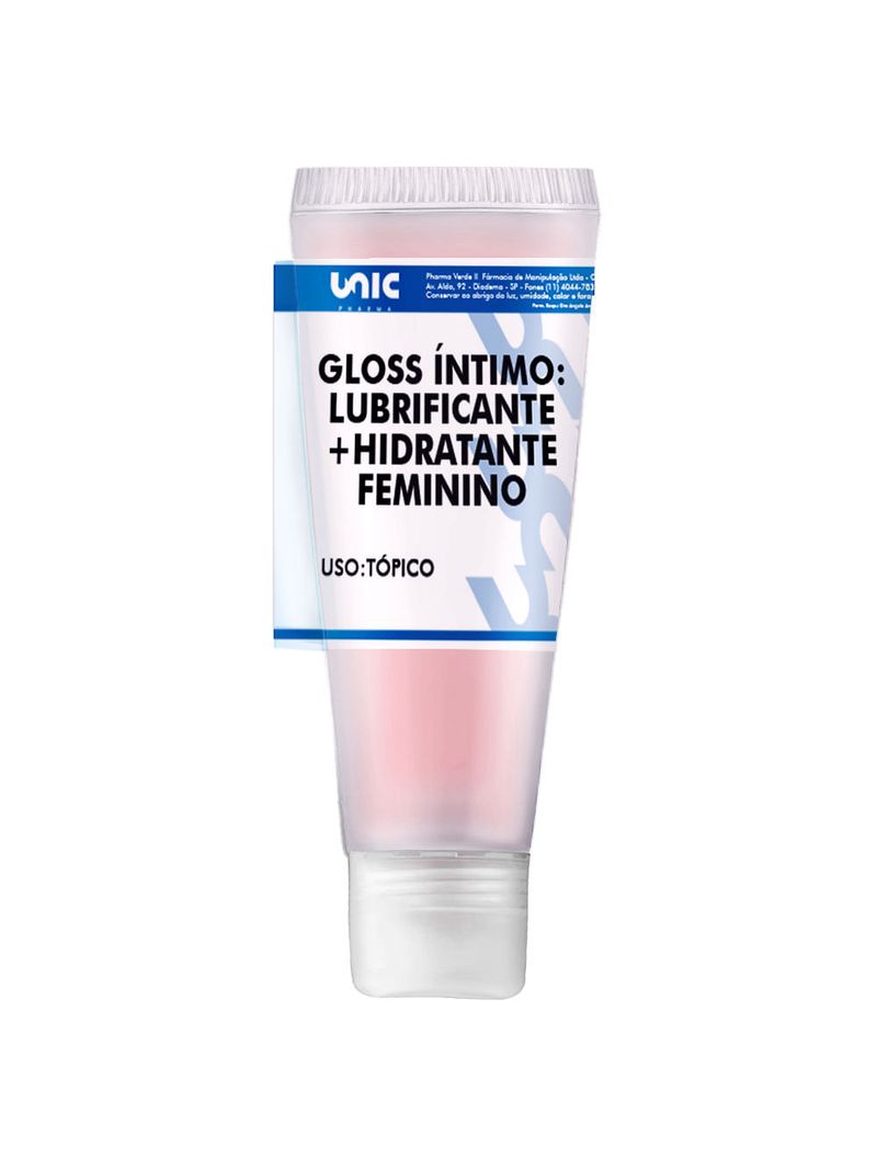 Gloss Íntimo:Lubrificante + Hidratante Feminino - 15Gr