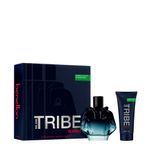 Kit Benetton United Colors Tribe Intense Masculino - Eau de Parfum 90ml + Shower Gel 75ml