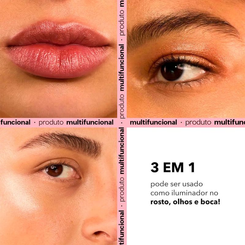 Océane 4you - Iluminador em Bastão 7,5g Iced Pearl