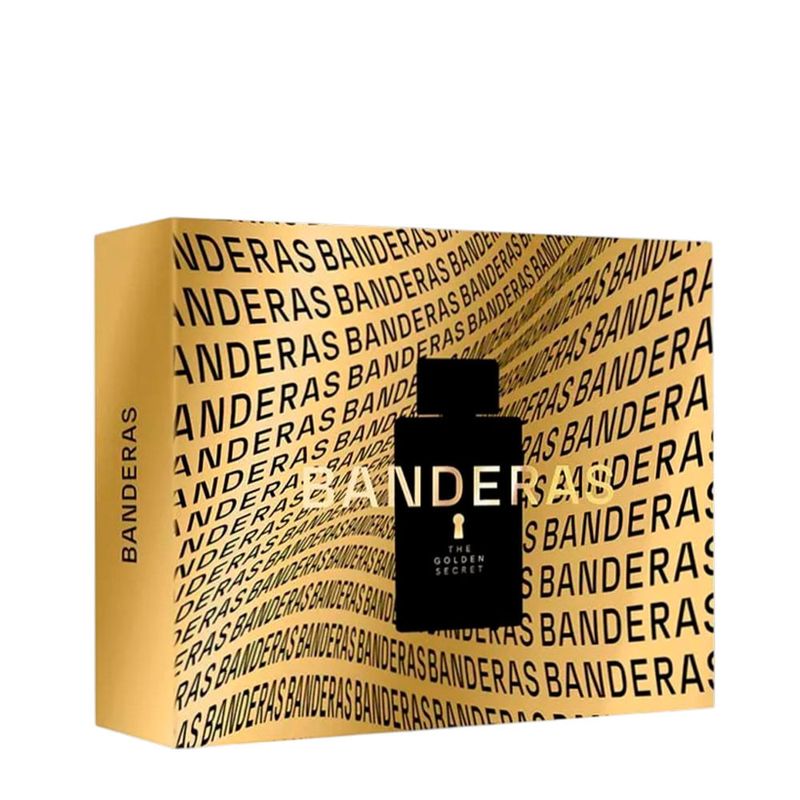Kit Banderas The Golden Secret Masculino - Eau de Toilette 100ml + Desodorante 150ml