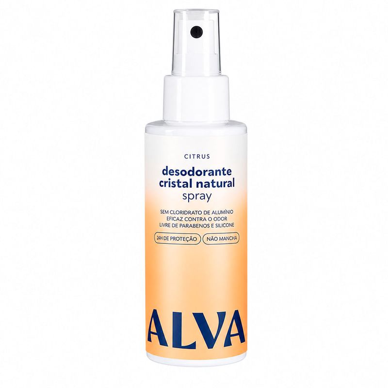 Alva Cristal Natural Citrus - Desodorante 120ml