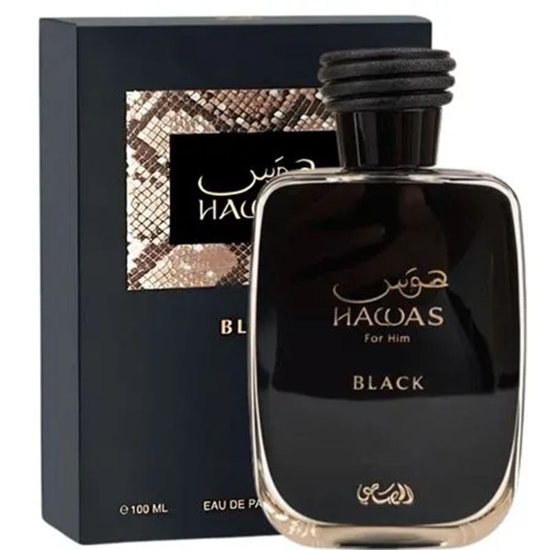 Hawas Black Rasasi Eau De Parfum Masculino