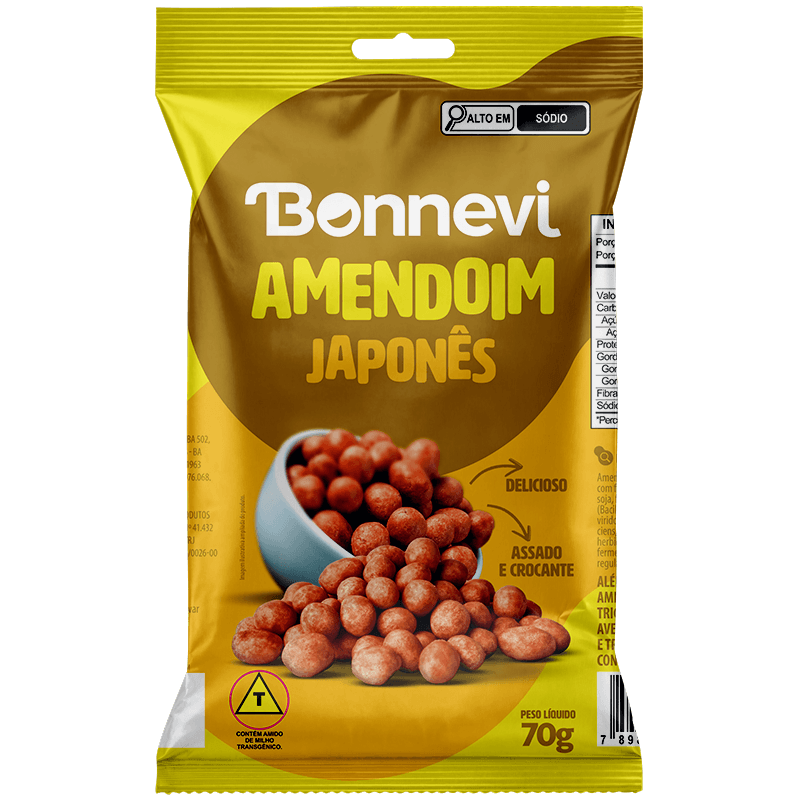 Amendoim Japones Bonnevi -70g