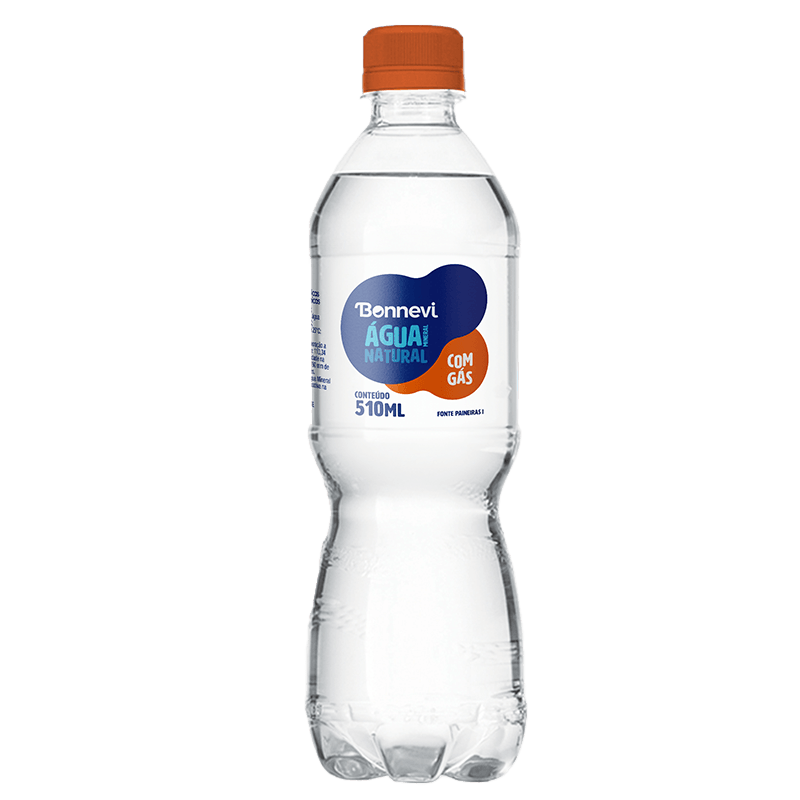 Água Mineral Bonnevi com Gás - 510ml