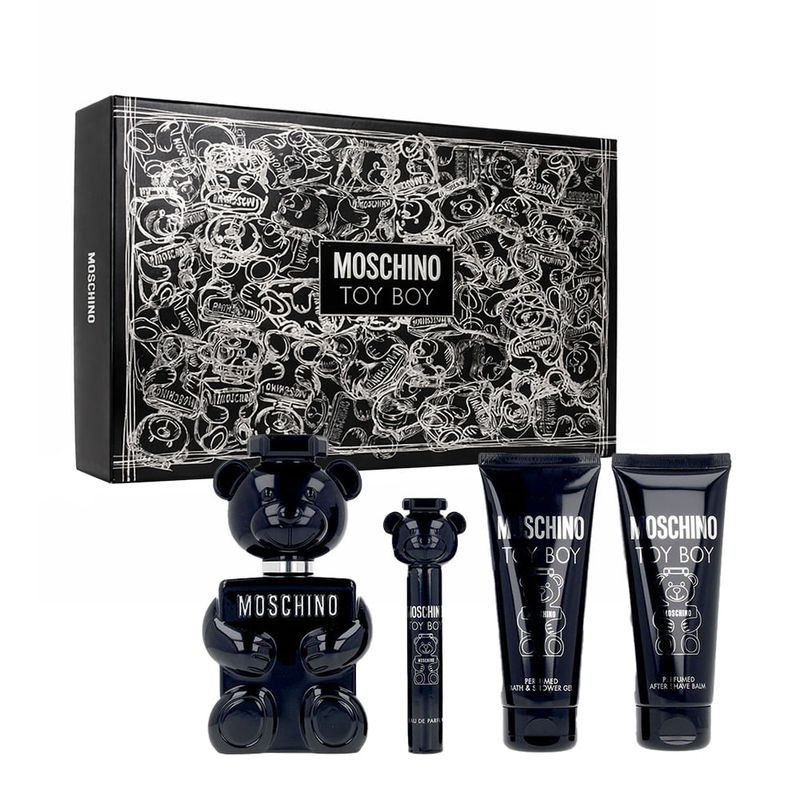 Kit Moschino Toy Boy Edp 100ml + 10ml + Pb 100ml + Gb 100ml