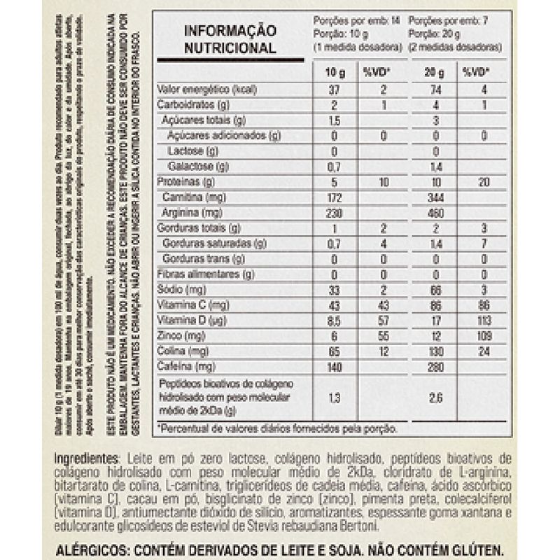 Choco Energy Chocolate Branco 100% Você 220g