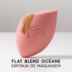 Océane Flat Blend Nude Escuro - Esponja de Maquiagem
