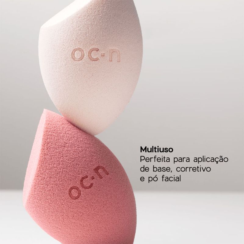 Océane Flat Blend Nude Escuro - Esponja de Maquiagem