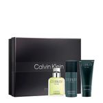 Kit Calvin Klein Eternity Masculino - Eau de Toilette 100ml + Desodorante Spray 150ml + Shower Gel 100ml