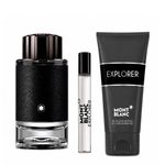 Kit Montblanc Explorer Masculino - Eau de Parfum 100ml + 7,5ml + Shower Gel 100ml