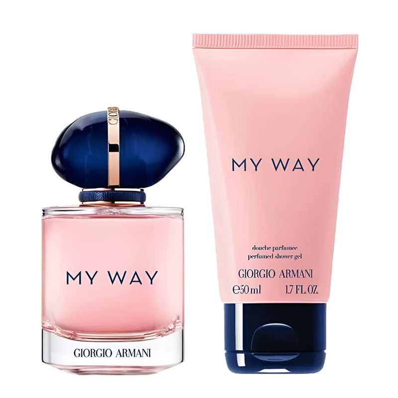 Kit Giorgio Armani My Way Feminino - Eau de Parfum 90ml + Shower Gel 50ml