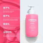 Creamy Skincare Emulsão de Limpeza - Limpador Facial 200ml