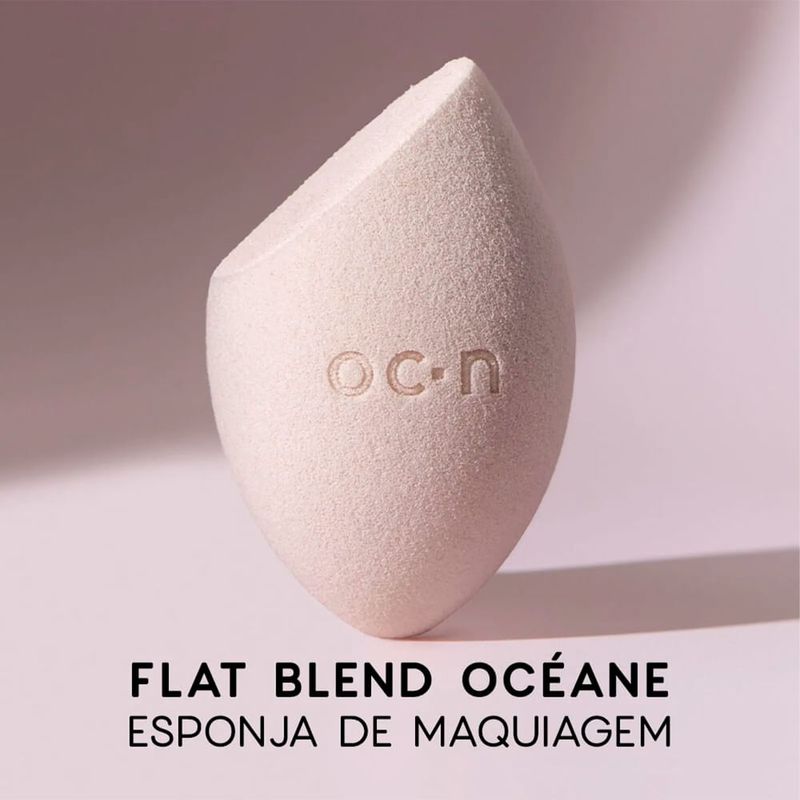 Océane Flat Blend Rosa - Esponja de Maquiagem