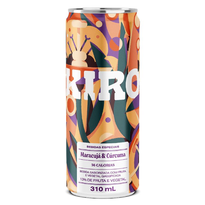 Kiro Maracujá & Cúrcuma Kiro 310ml