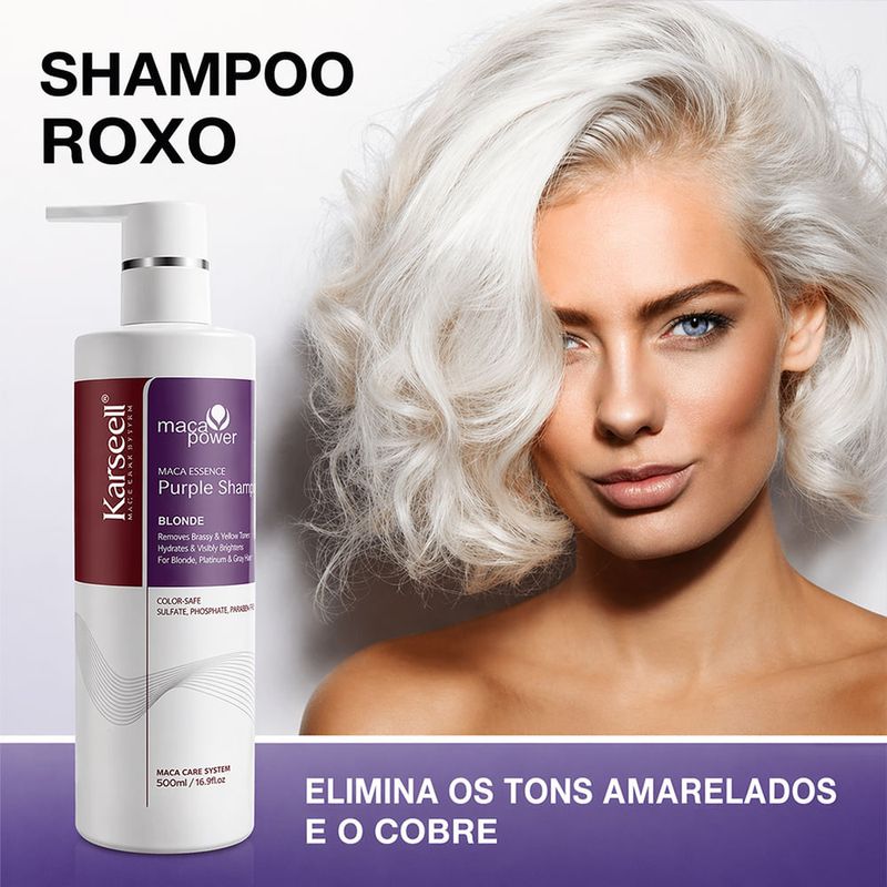 Karseell Maca Power Purple - Shampoo 500ml