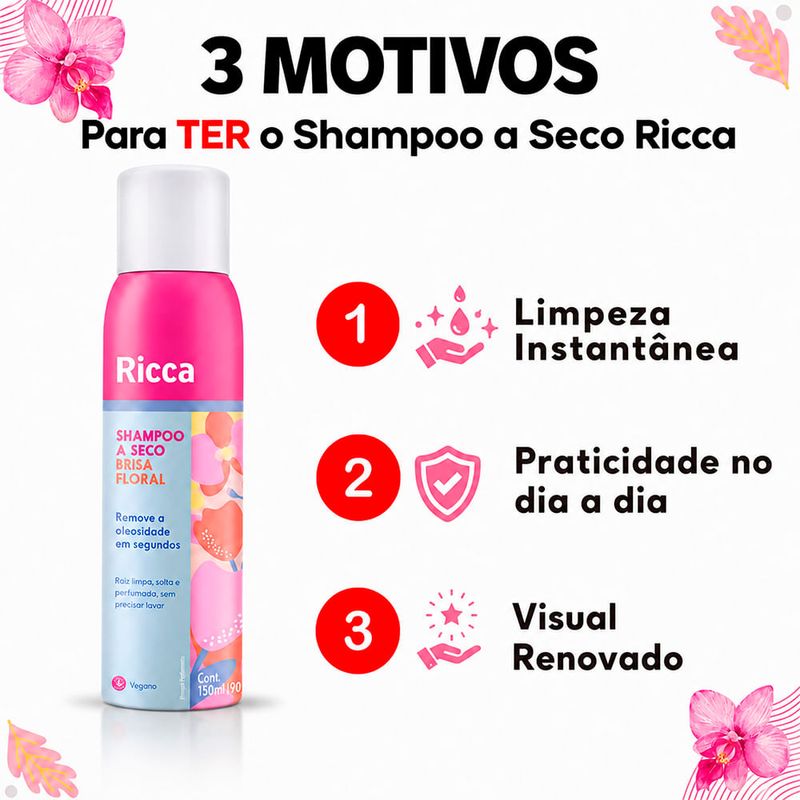 Ricca Brisa Floral - Shampoo A Seco 150ml