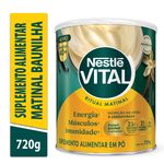 Suplemento Alimentar Em Pó Nestlé Vital Ritual Matinal Baunilha - 720g