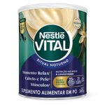 Suplemento Alimentar Em Pó Nestlé Vital Ritual Noturno Baunilha - 360g