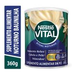 Suplemento Alimentar Em Pó Nestlé Vital Ritual Noturno Baunilha - 360g