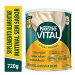 Suplemento Alimentar Em Pó Nestlé Vital Ritual Matinal Sem Sabor - 720g