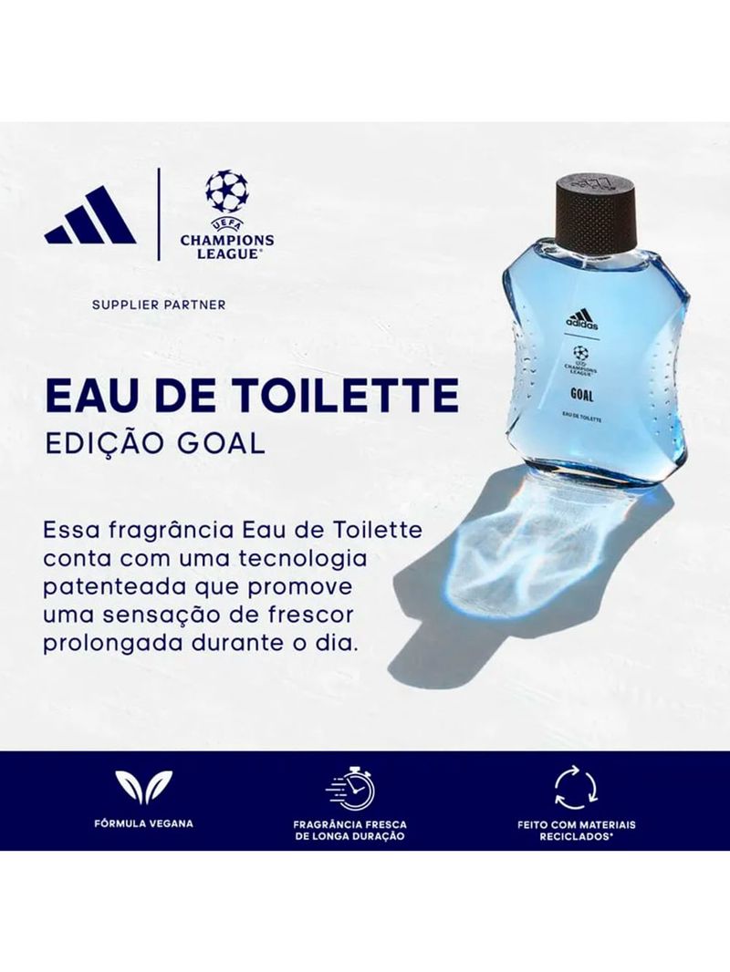 Adidas UEFA 11 Eau de Toilette - Perfume Masculino 100ml + Shower Gel 250ml