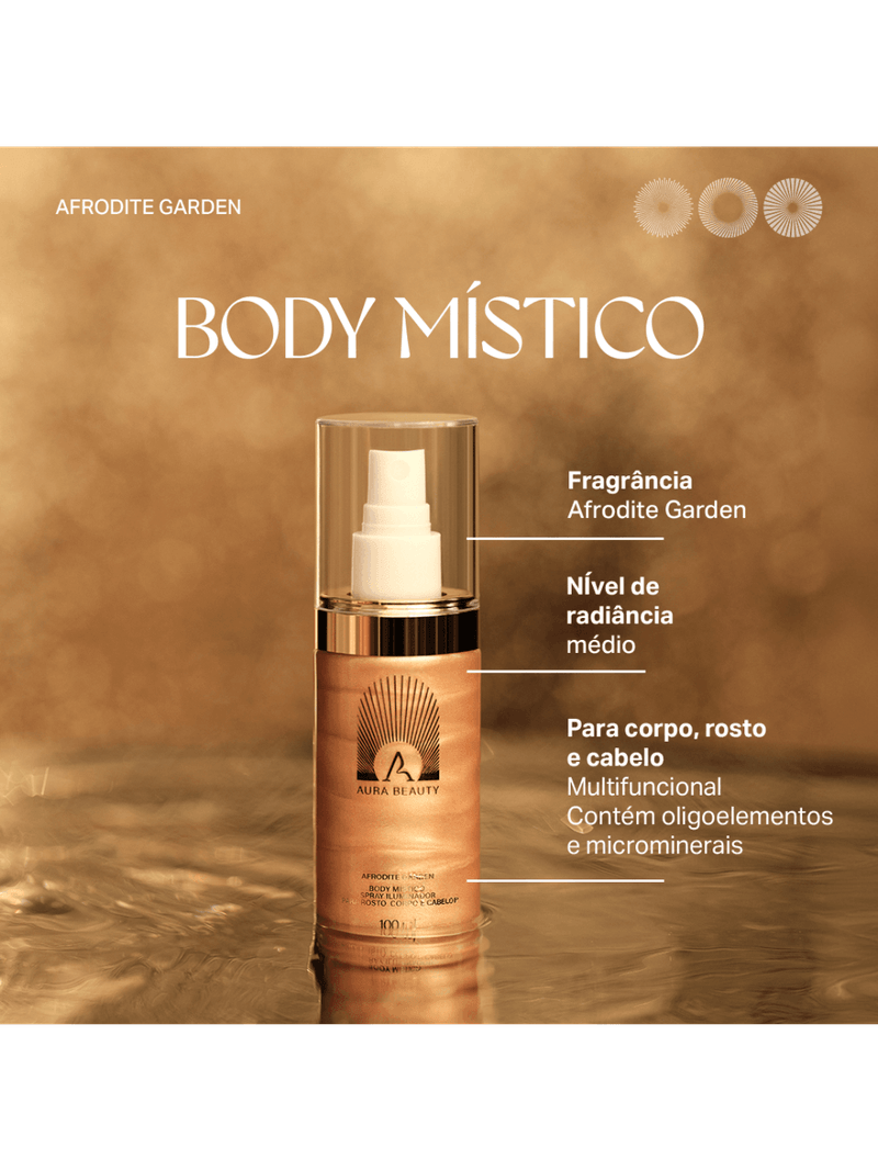 Aura Beauty Afrodite Garden - Body Místico 100ml