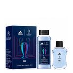 Kit Adidas UEFA Champions League Masculino - Eau de Toilette 100ml + Shower Gel 250ml