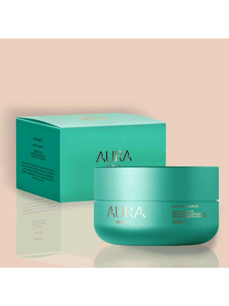 Aura Beauty Afrodite Garden - Manteiga Iluminadora 200g