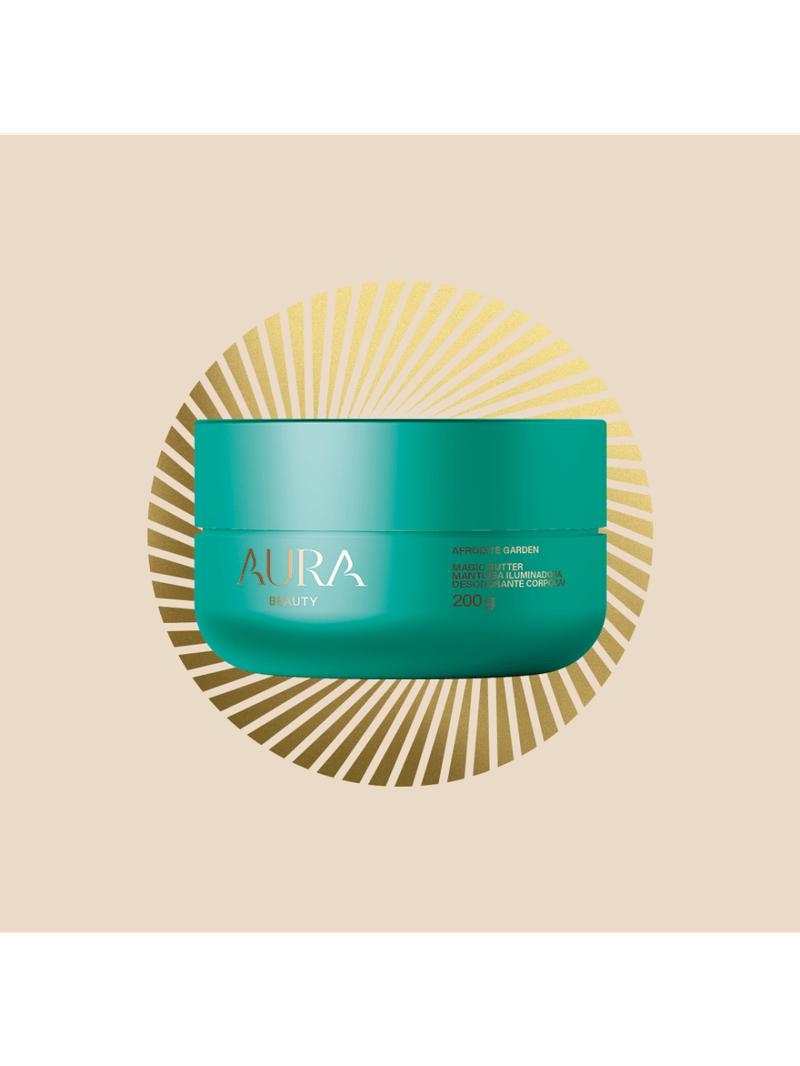 Aura Beauty Afrodite Garden - Manteiga Iluminadora 200g