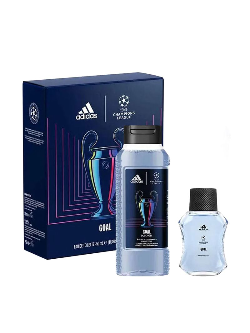 Kit Adidas Uefa Goal Masculino EdT 50ml + Sg 250ml
